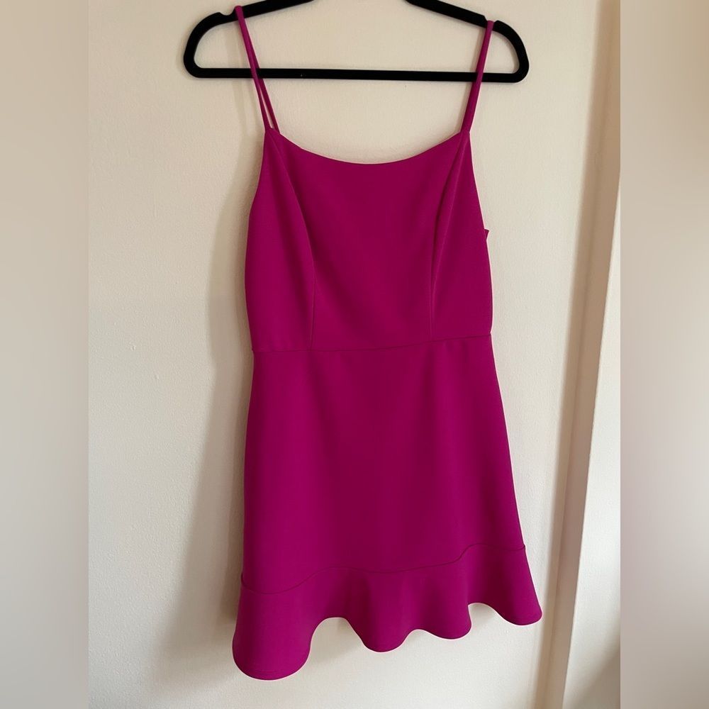 𝅺magenta Dress | Spaghetti Straps size Large